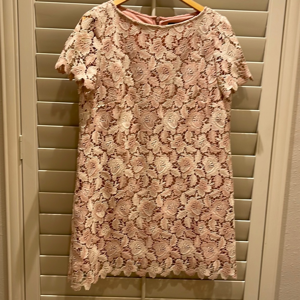 Tahari lace dress